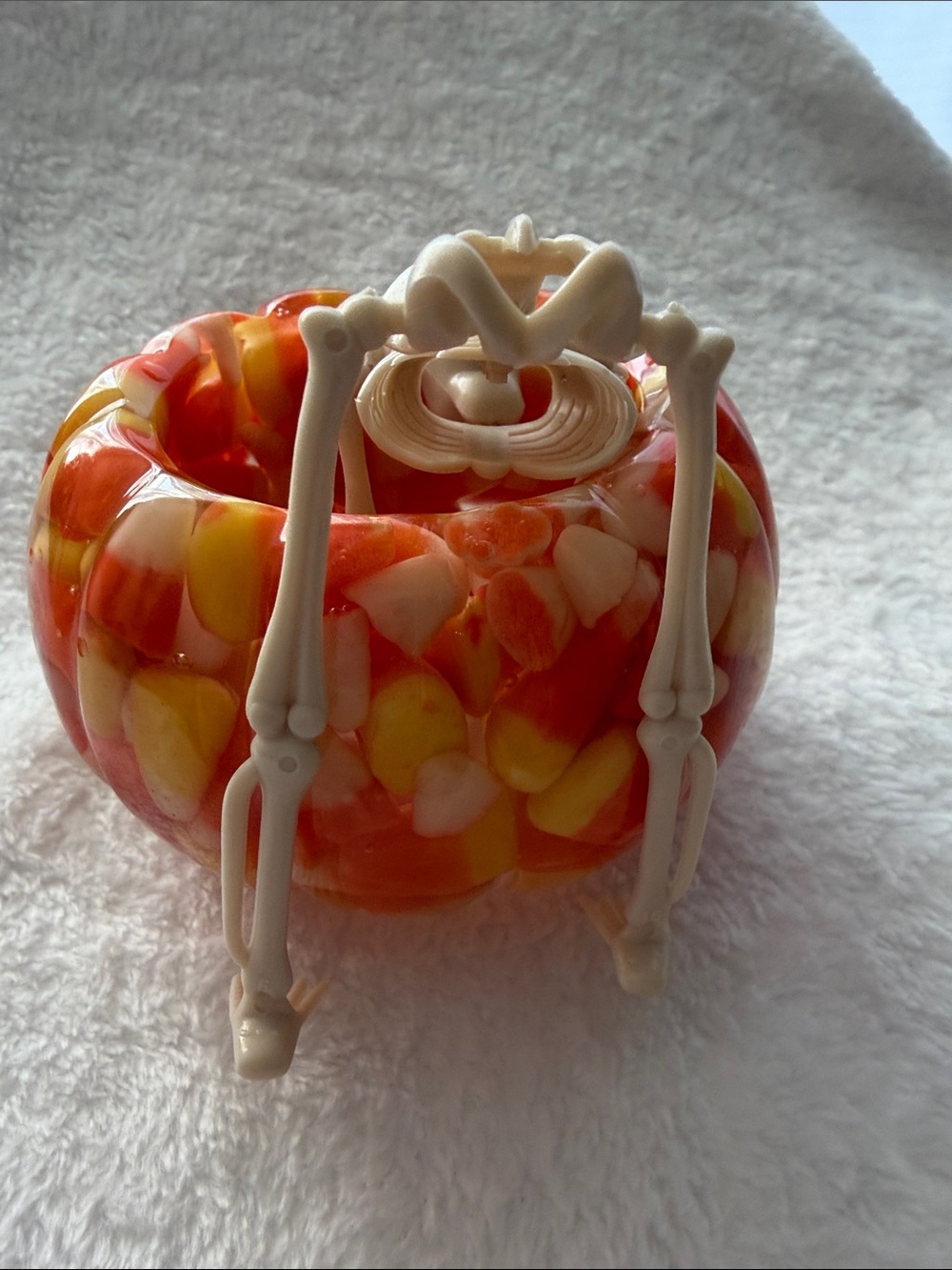 Handmade Skeleton caught in Candy Jar - Picture 3 of 3
